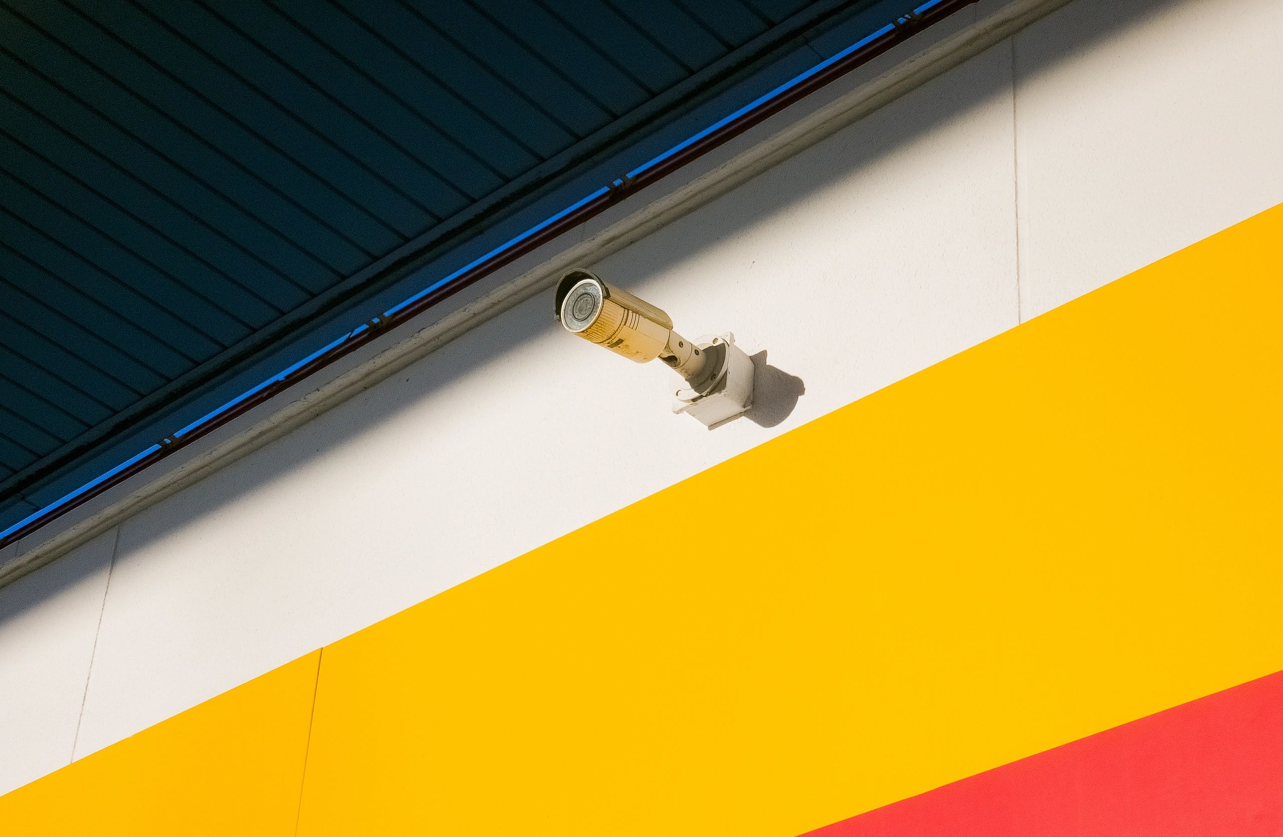 Security camera representing smart home protection systems